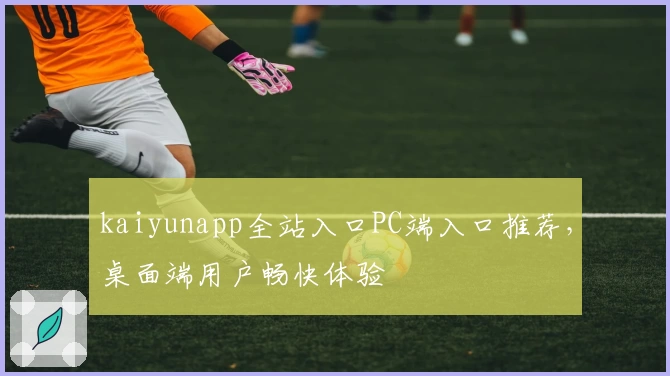 kaiyunapp全站入口PC端入口推荐，桌面端用户畅快体验